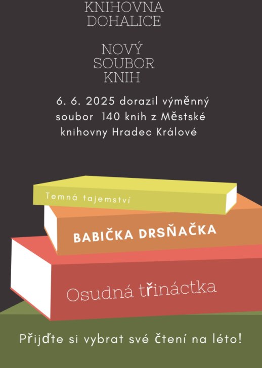 NOVÉ KNIHY V OBECNÍ KNIHOVNĚ