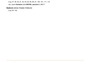 Plánovaná odstávka elektřiny v části obce