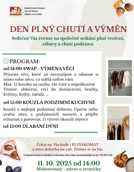 Den plný chutí a výměn