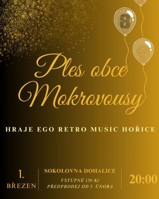 Ples obce Mokrovousy