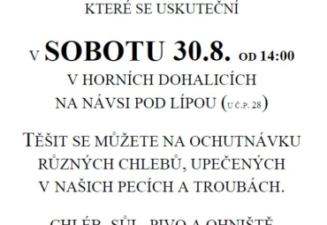 Slavnosti chleba v Horních Dohalicích