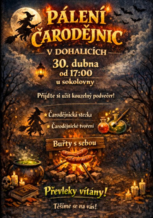 Čarodějnice u sokolovny