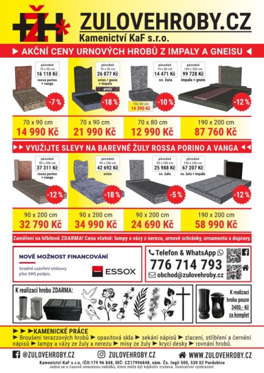 Nabídka služeb kameníků