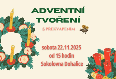 Adventní tvoření v sokolovně