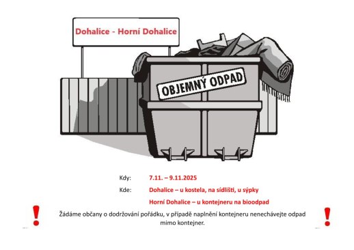 OBJEMNÝ ODPAD