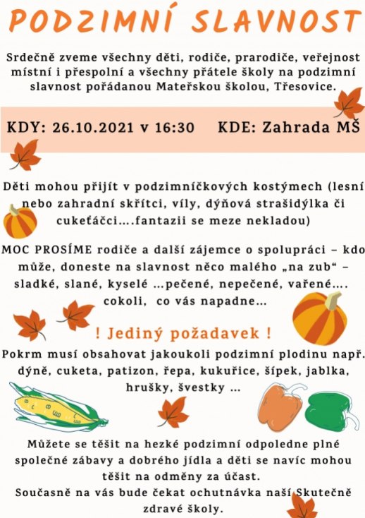 PODZIMNÍ SLAVNOST