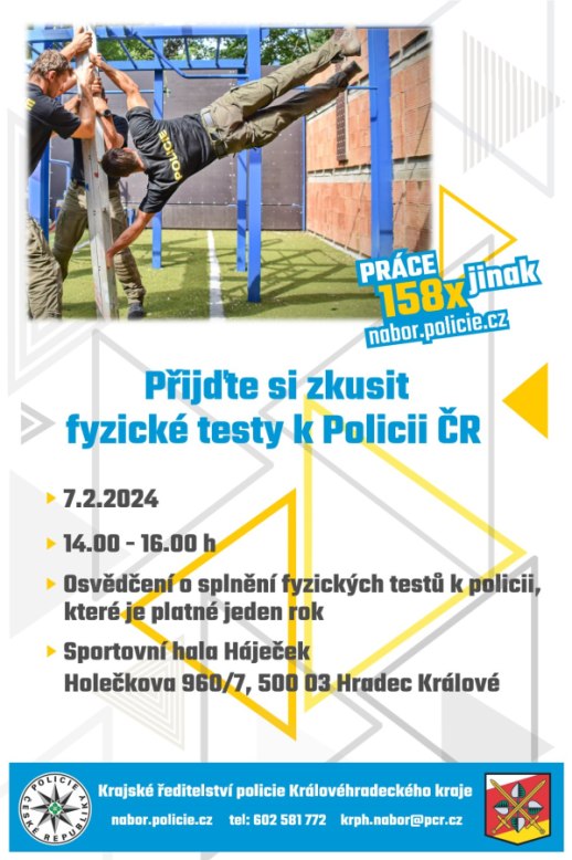 Fyzické testy PČR