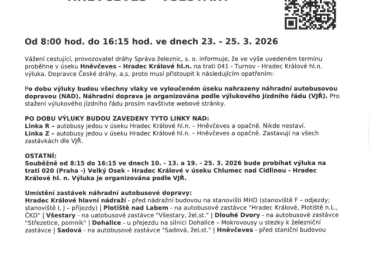VÝLUKA ČD - 23. - 25.3.