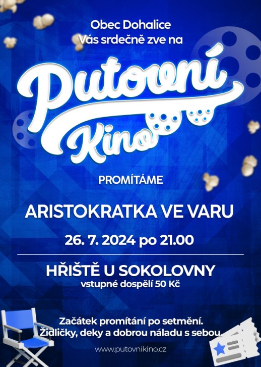 Letní kino na hřišti - ARISTOKRATKA VE VARU