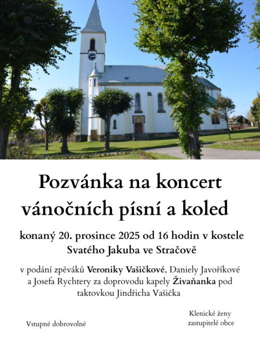 Koncert ve stračovském kostele