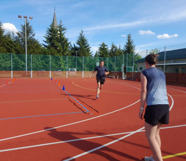 Kroužek atletiky - závěrečná hodina