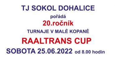 Turnaj RAALTRANS CUP 2022